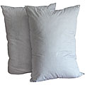 Sleepline King-size Deluxe Maxx Blue/ White Stripe Feather Pillows (Set of 2)