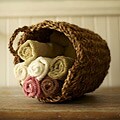 Set of 4 Organic Cotton Spa Face Towels (India)