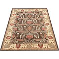 Indo Hand-tufted Mahal Brown Wool Rug (8'9 x 11'9)