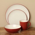 Free inviting guide on Noritake china Noritake Colorwave Raspberry 16-piece Dinnerware Set