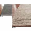 Handmade Braided Alexa Cable White New Zealand Wool Rug (3' x 5')