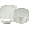 Red Vanilla White Rice 16-piece Dinnerware Set