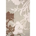 Compelling tips on Beige Floral carpet Handmade Alexa Pino Emblem Beige Floral Rug (3'6 x 5'6)