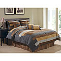 Allenda Grey 8-piece Comforter Set