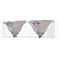 Medallion Halogen Chrome 2-light Bath Fixture