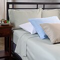 Microfiber Tuxedo Stripe 4-piece Twin/ Full-size Sheet Set