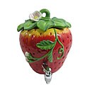 American Atelier 188-ounce Ceramic Strawberry Beverage Dispenser