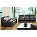 Compare products of Nero Jukebox Audio Cd Nero Black Leather 2-piece Sofa Set