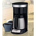 Cuisinart CBC-1600PCFR FlavorBrew Black Coffeemaker with 10-cup Thermal Carafe (Refurbished)