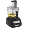 KitchenAid RKFP750OB Onyx Black 12-Cup Ultra Wide Mouth Food Processor ...