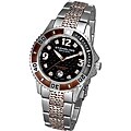 Helpful truths on waves Masters Bundle Stuhrling Original Men's Brown Midsize Regatta Valiant Diver Watch