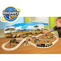 Discovery Kids Wooden Wild Safari 63-piece Train Set