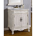 Bella Antique White Bathroom Vanity/ Cabinet
