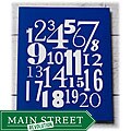 Trendography Prints  'Number Collage' Graphic Art Print