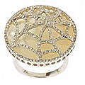 14k White Gold Mother of Pearl and 1ct TDW Diamond Ring (I-J,I1-I2)