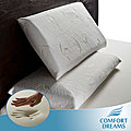 Comfort Dreams Select-A-Firmness Premium 4-pound Density Classic Queen-size Memory Foam Pillows (Set of 2)