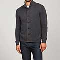 System Collection Men's Dark Grey Cardigan FINAL SALE