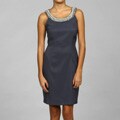 Connected Apparel Women's Charcoal Sleeveless Dress