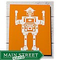 Trendography Prints 'Robot Zeke' Graphic Art Print