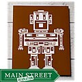Trendography Prints  'Robot Zippy' Graphic Art Print