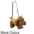 Diva Swaroki Crystals eyeglass Frames Confetti 'Divas' Poodles Dog Handbag