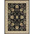 Helpful assessments on Oriental Area rug Black/ Ivory Oriental Rug (7'7 x 10'5)