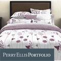Essential guidepost on Perry Como Juke Box Baby Perry Ellis Asian Lilly Plum 5-piece Twin-size Bed in a Bag with Sheet Set