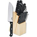 Bakelite Handle 15-piece Knife Block Set