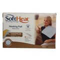 Soft Heat Moist/ Dry King Size 24x12-in Heating Pad