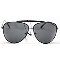 Women's Black Aviator Sunglasses
