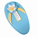 Free handy guideline for acrylic leather paint Sizzix Bigz Emily Humble Flip-flop Card XL Die