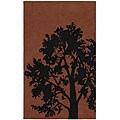 Area Art rug intelligent advice Tufted Sycamore Rust Wool Rug (8' x 11')