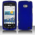 LG Ally VS740 Blue Snap-on Protective Case Cover
