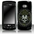 LG Ally VS740 Cross Skull Protective Case