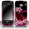 Purple Love LG Ally VS740 Protective Case
