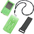 Skque Sony Walkman NWZ-E344 NWZ-E345 Green Silicone Skin Case