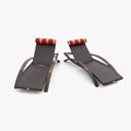 Cantina Arc Outdoor Espresso Rattan Chaise Loungers (Set of 2)