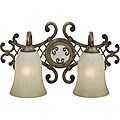 Lattice 2-light Copper Vanity