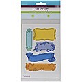 Cuttlebug Plus Fanciful Labels 5x7-inch Embossing Folder