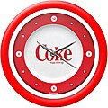 Coca-Cola 12-inch White Neon 1970's Style Coke Clock