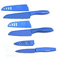 Silvermark Blue 6-piece Santoku and Parer Set
