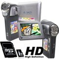 HDDV2000 Silver Video Camera with 8GB MicroSD Card