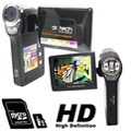 HDDV2000 Black Video Camera with 8GB MicroSD Card