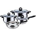 Bohemia-Priminute Stainless Steel 7-pc Cookware Set