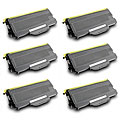 Brother 'TN360' Compatible Black Toner Cartridges (Set of 6)