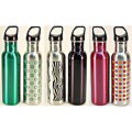 Stainless Steel 24-oz Water Bottles (Set of 6)