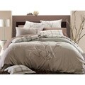 Embroidered Bamboo 2-piece Twin-size Duvet Cover Set