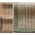 Alexa Eco Natural Fiber Chenille Border Jute Rug (5' x 8')