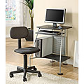 Free efficient guidepost for desk Northwind Carving Black 2-piece Ergonomic Computer Desk and Chair
