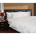 White 250 Thread Count Twin-size Down Alternative Basic Bedding 3 Piece Set